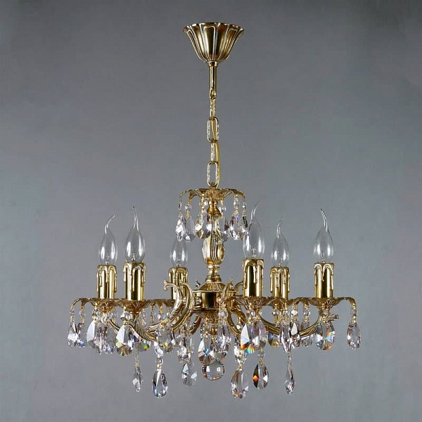Люстра подвесная AMBIENTE Benisa 2226/6 WP Tear Drop